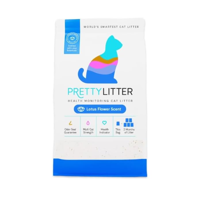 Health Monitoring Cat Litter 8 Lb Bag V2989