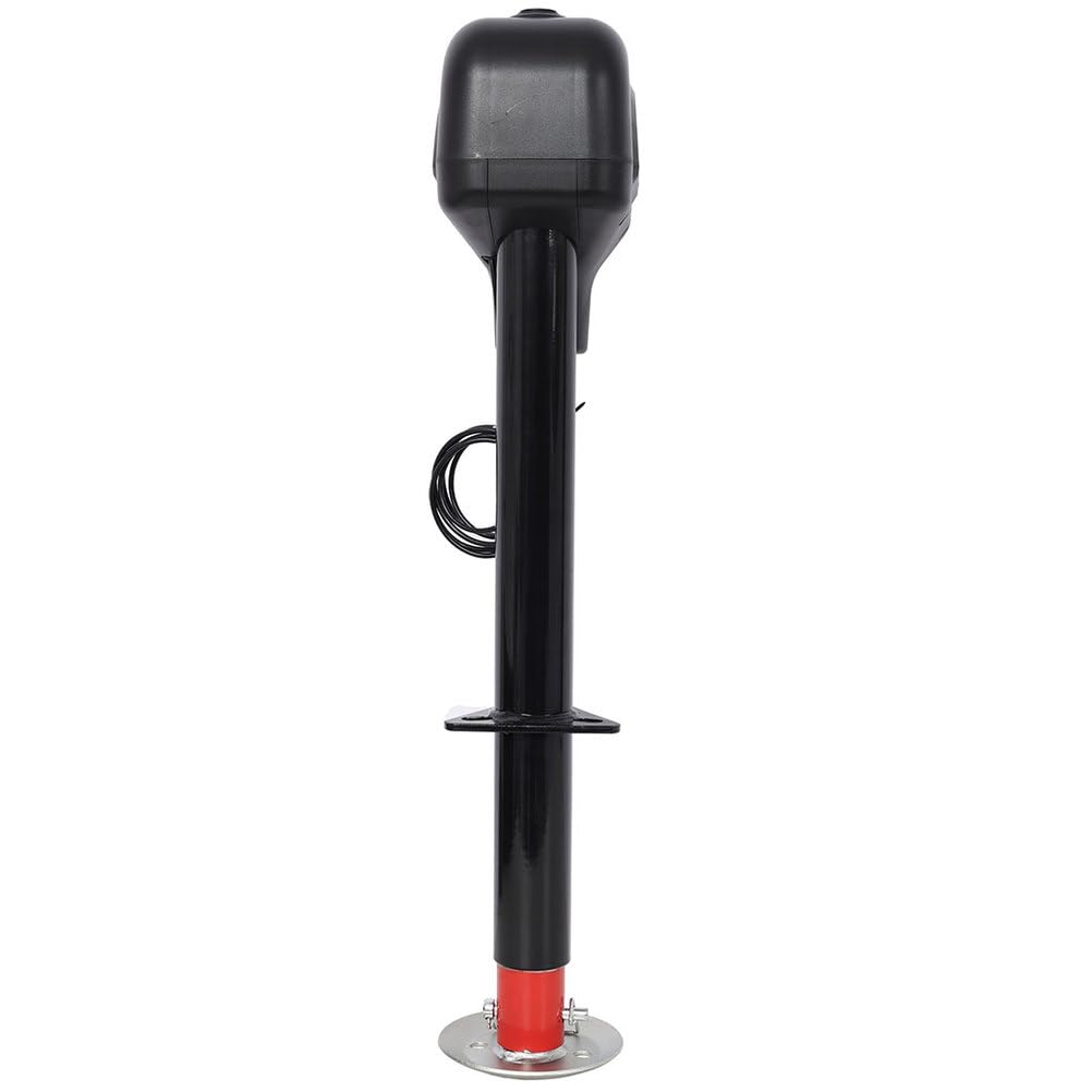 Electric Trailer Jack 3500 LBS 12V DC Power Tongue Jack with Adjustable Drop Leg W3015