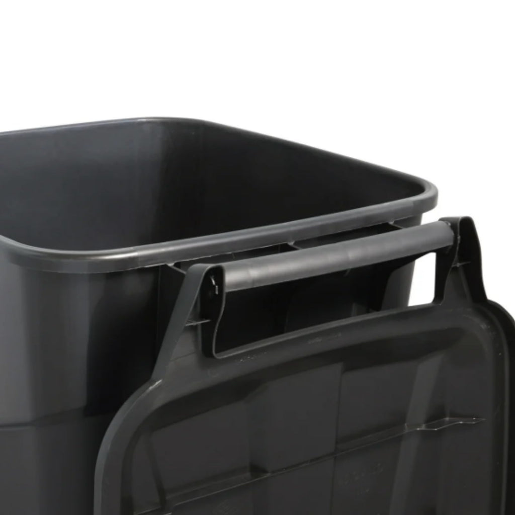 45 Gallon Outdoor Trash Can with Wheels and Lid V152