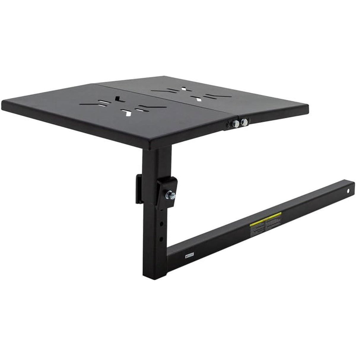Folding Hitch-Mounted Steel Work Bench Q600