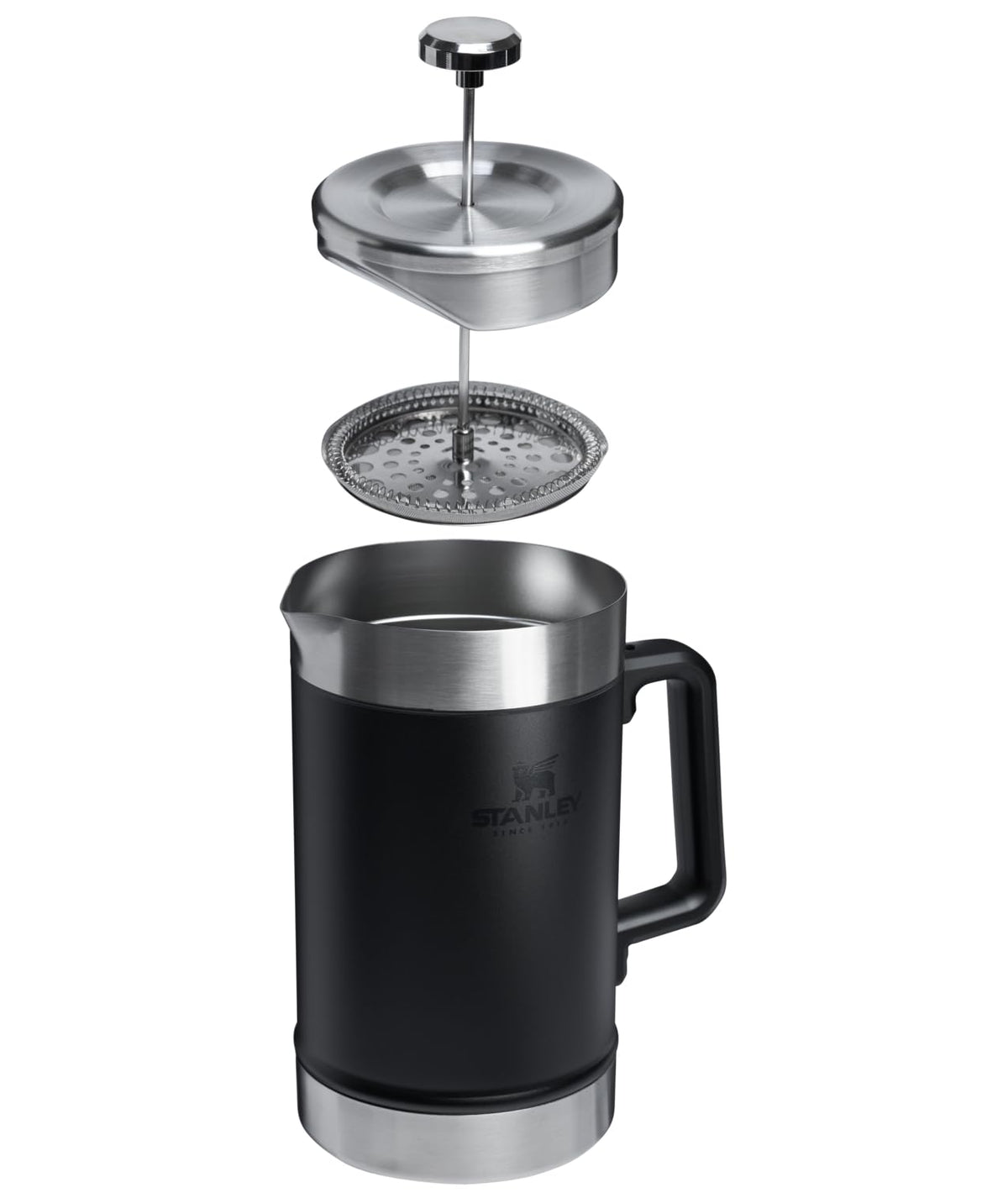Black French Press D154