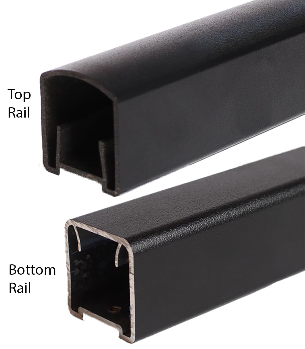 Black Textured Level Rail Kit B3515