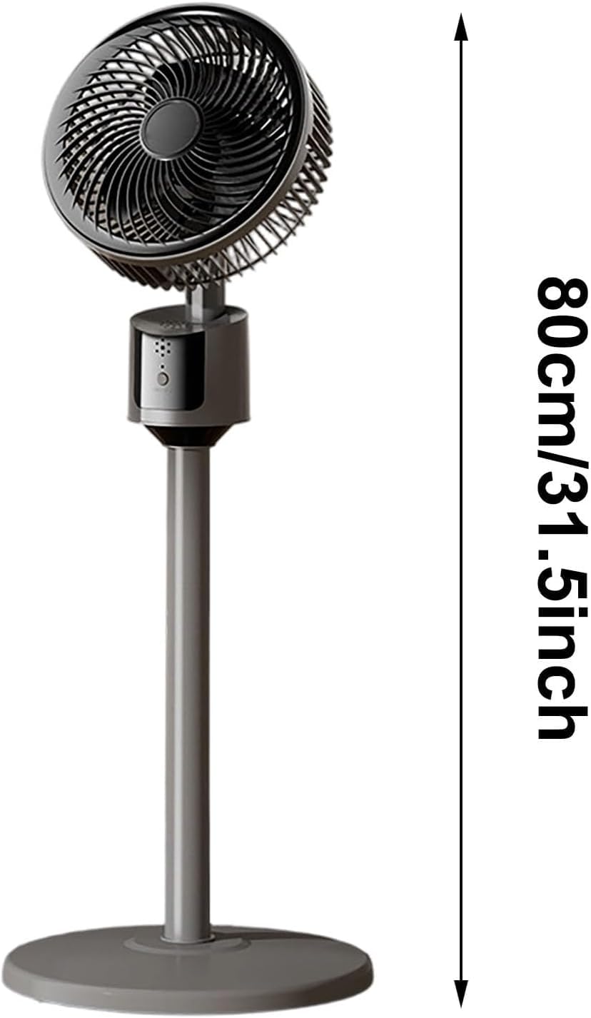 Standing Fan with 90° Oscillation, 3 Speeds, Adjustable Height I880625