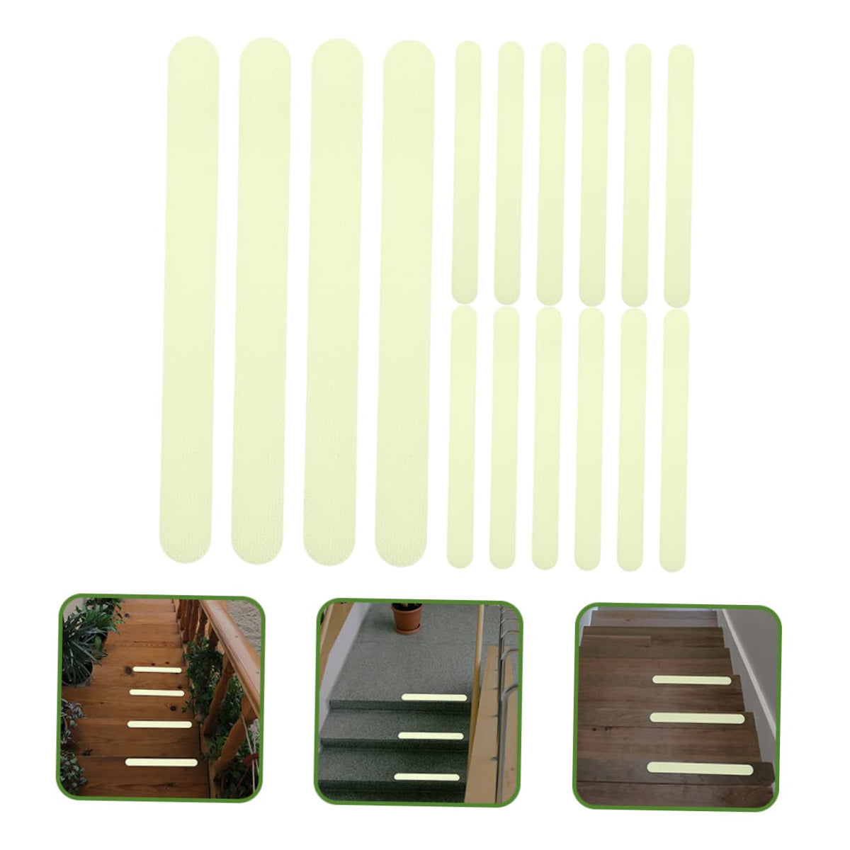 72pcs Reflective Non-Skid Stair Treads H79741