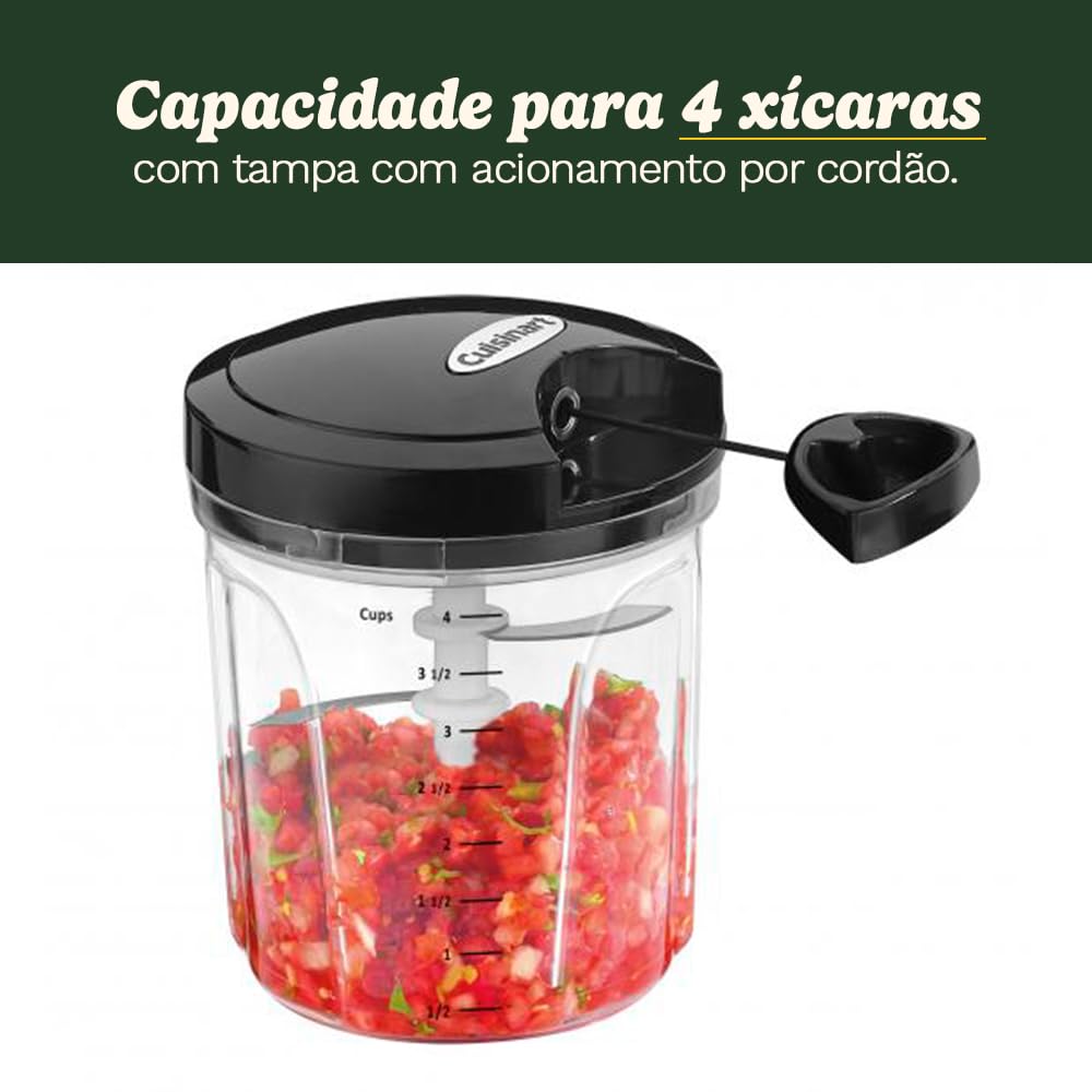 Manual Food Processor, 4 Cup L8886