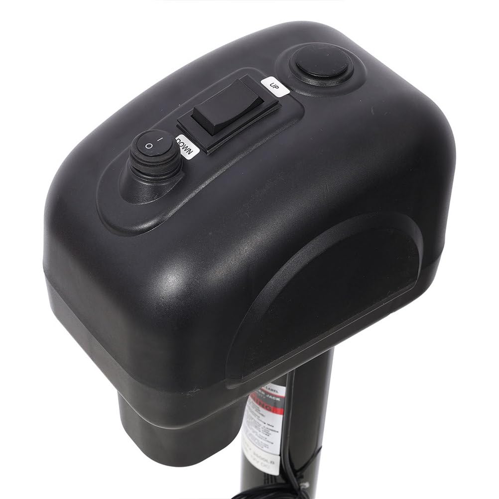 Electric Trailer Jack 3500 LBS 12V DC Power Tongue Jack with Adjustable Drop Leg W3015