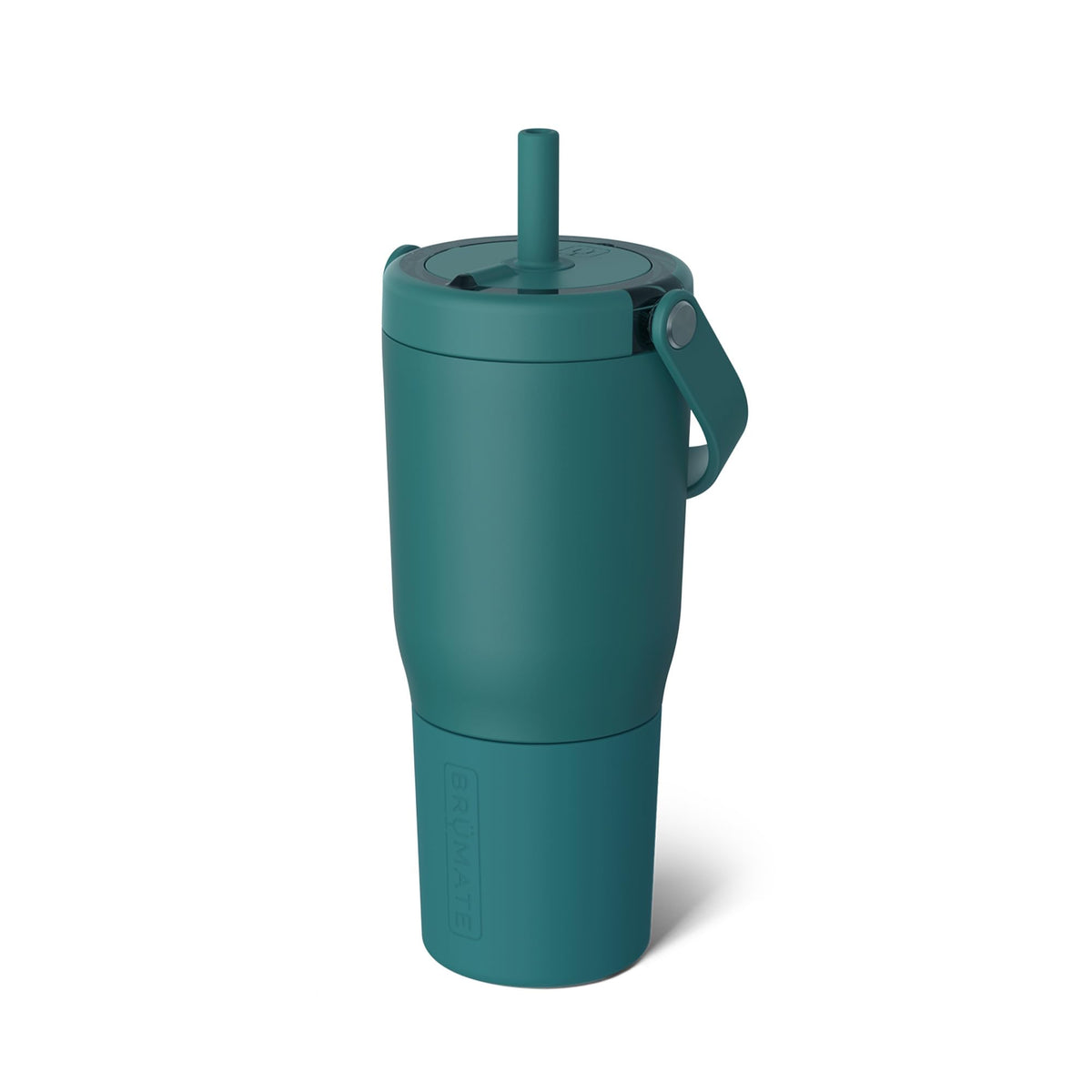 25oz Leakproof Stainless Steel Travel Tumbler with Handle & Straw L6076