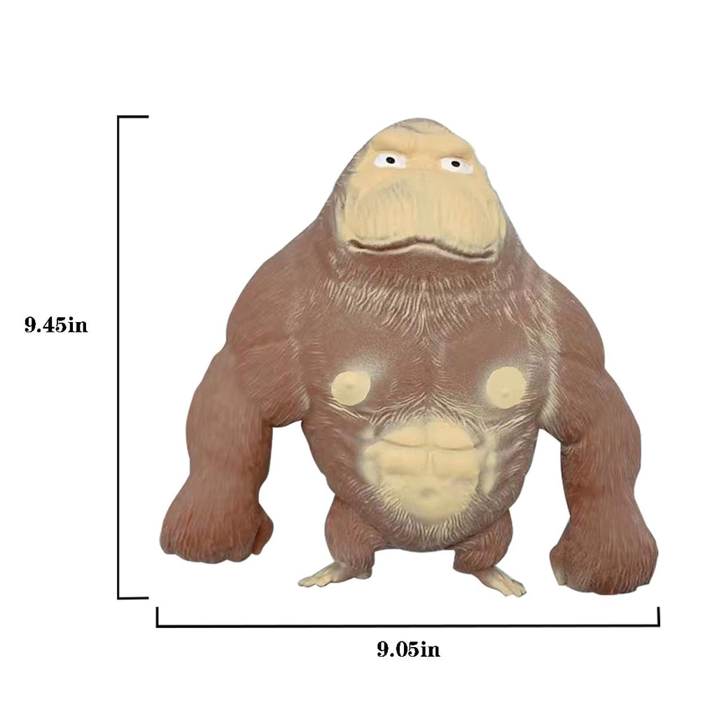 Brown Stretch Gorilla Sensory Stress Toy J1076