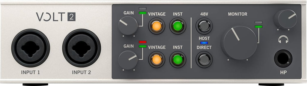 USB Audio Interface with 2 XLR Cables P1749