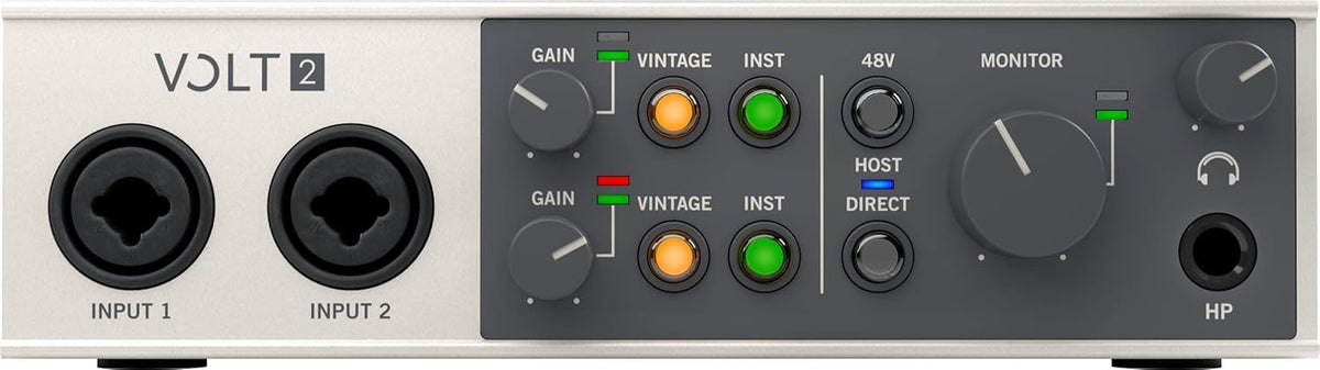 USB Audio Interface with 2 XLR Cables P1749