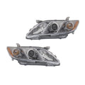 Toyota Camry 2007 2008 2009 Headlight Driver and Passenger Side Pair T7560