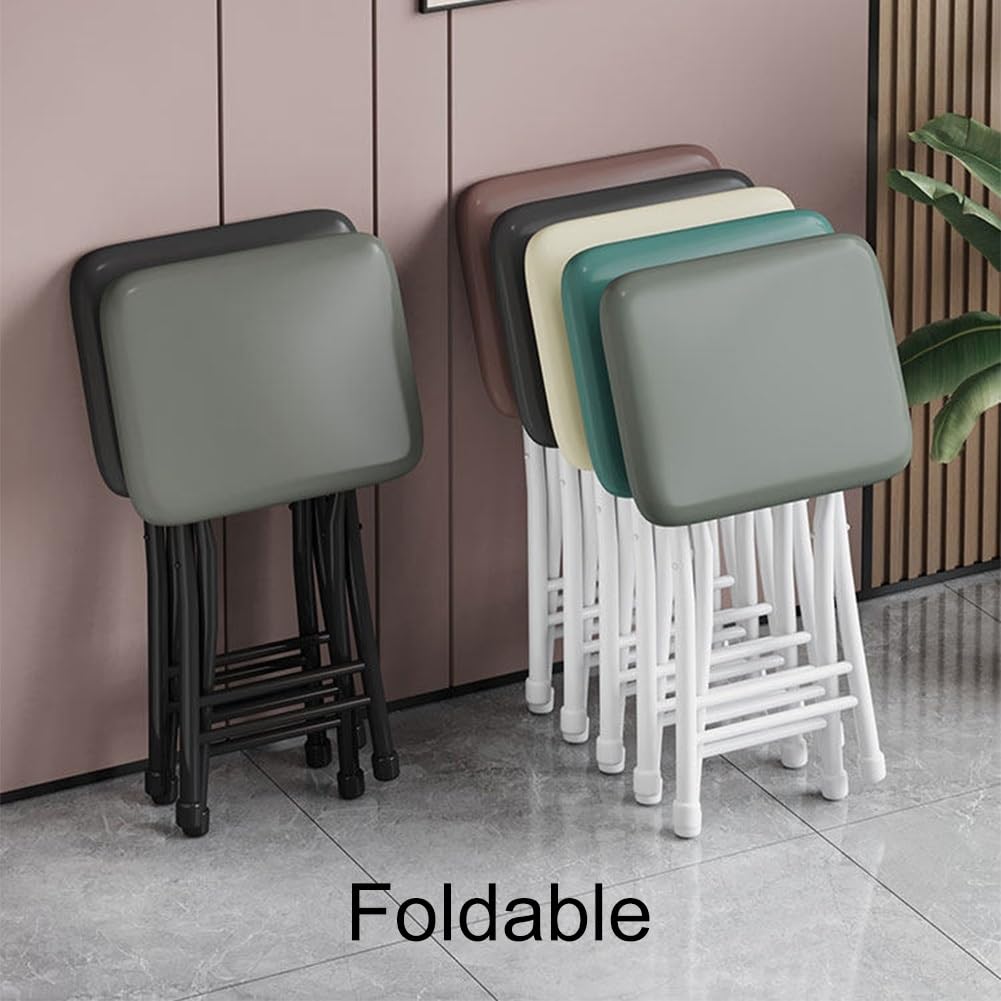 Black 18 inch Folding Stool T51049