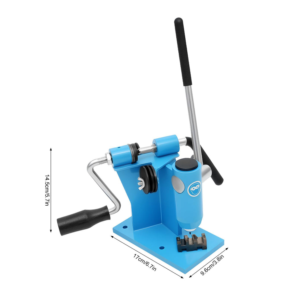 Heavy Duty 2 in 1 Chain Breaker & Riveter Tool with 3 Punches & 2 Connectors Y156
