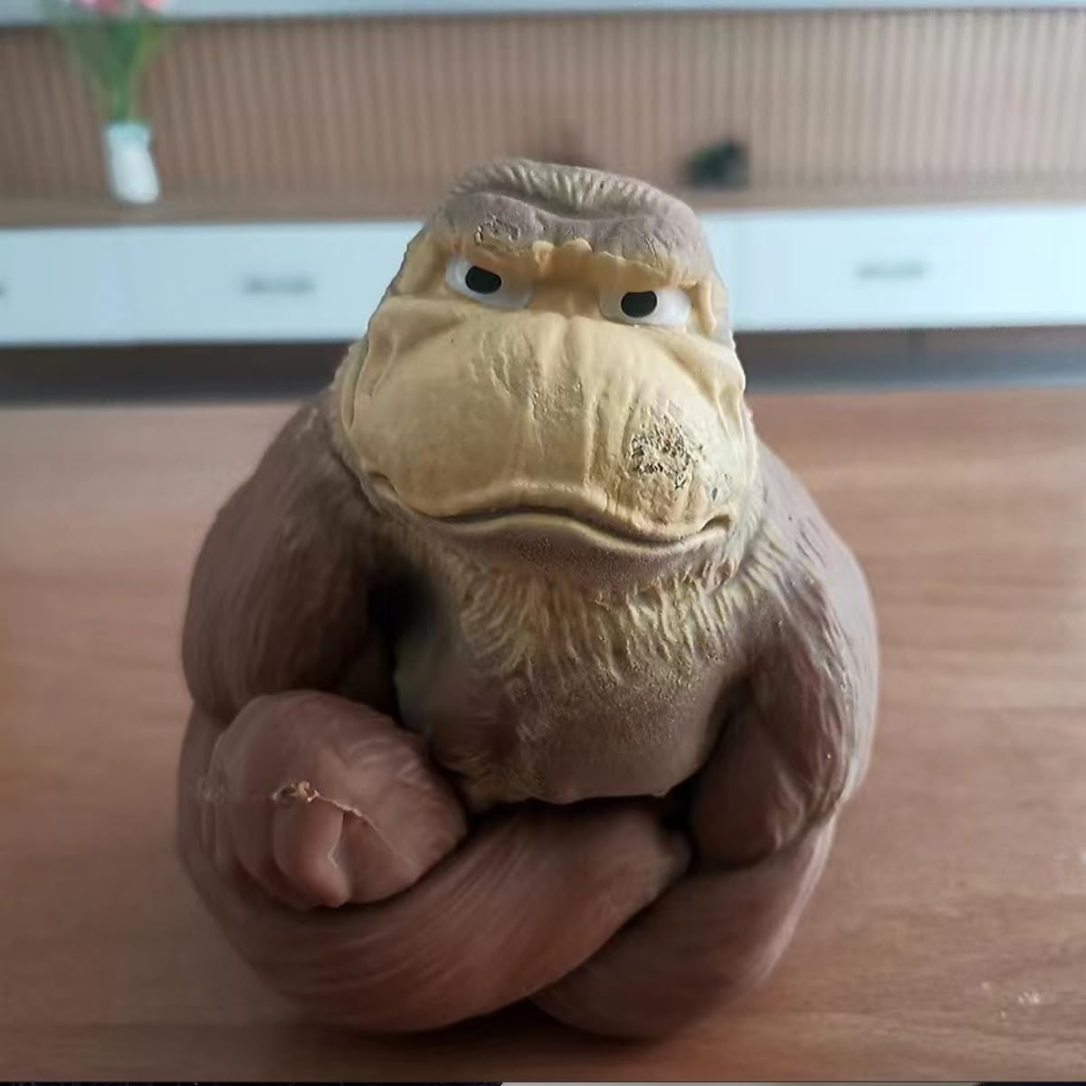 Brown Stretch Gorilla Sensory Stress Toy J1076