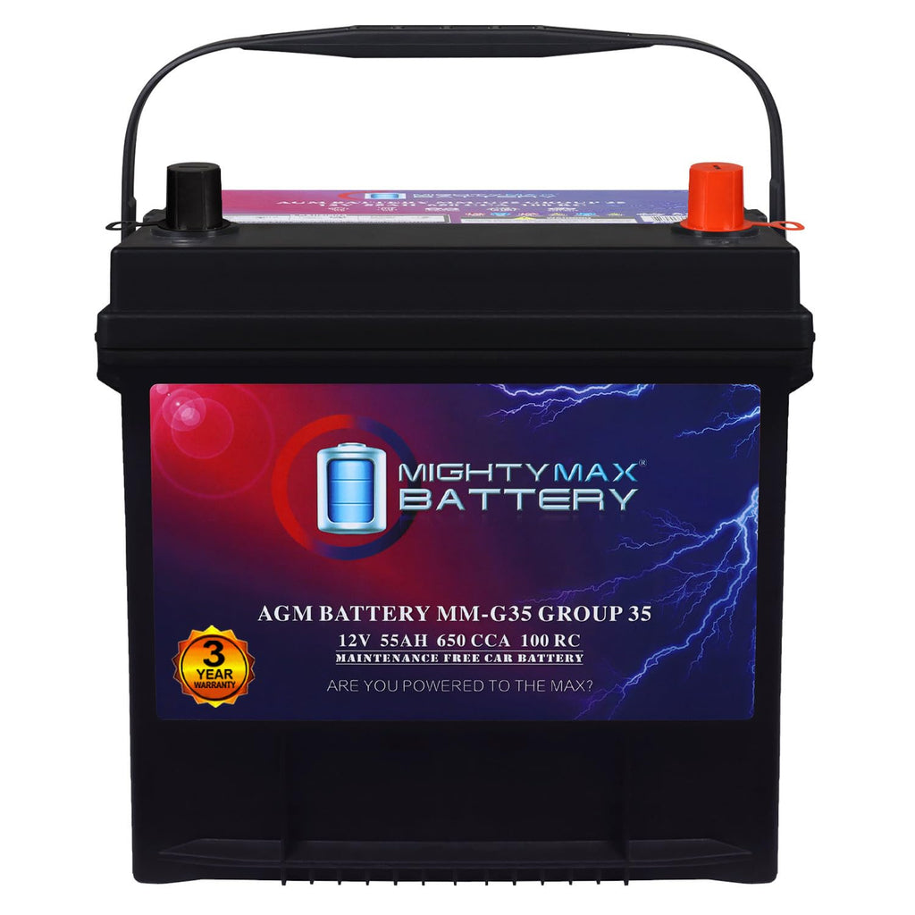 12V 55Ah AGM Replacement Battery Z536