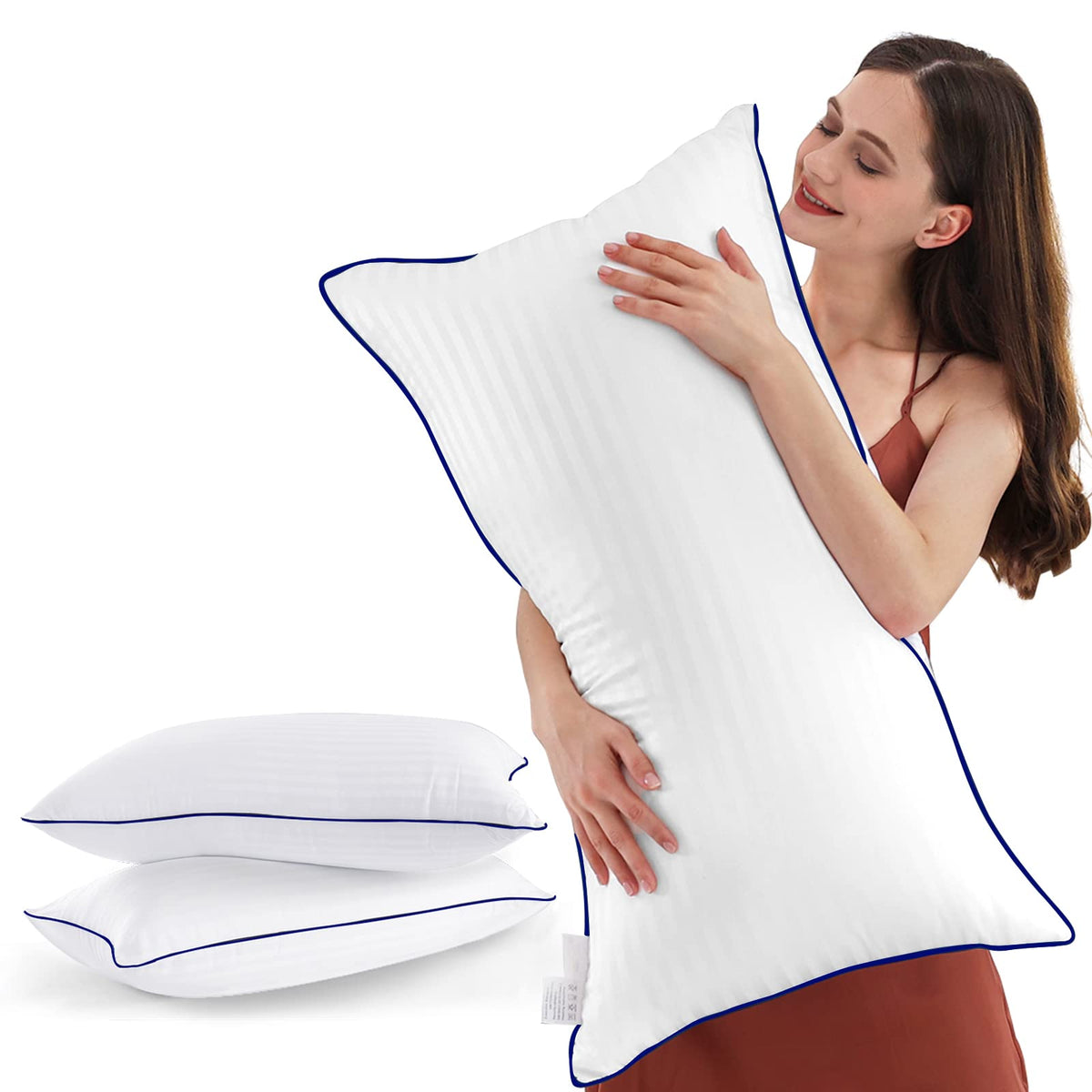 King Size Bed Pillows Set of 2 V3828