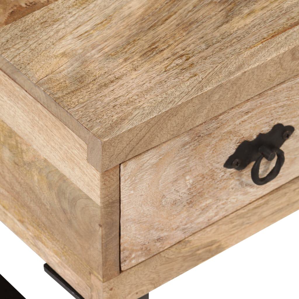 Coffee Table with Storage Open Shelves Y4046