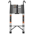 12.5 FT Telescoping Ladder with Hooks V493393