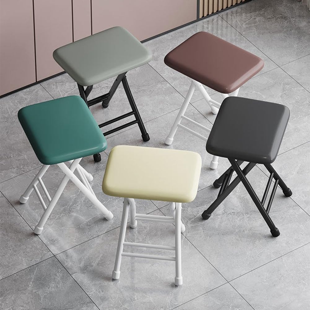 Black 18 inch Folding Stool T51049