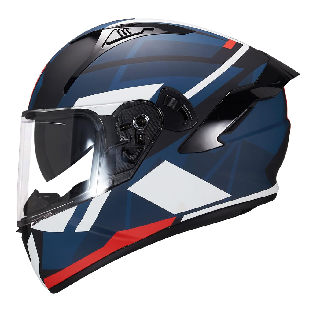 Full Face Dual Visor Motorcycle Helmet J423