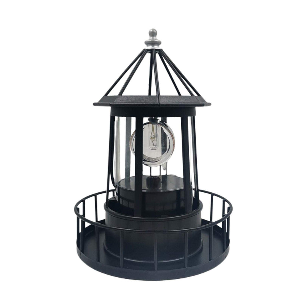 Solar LED Rotating Lighthouse Light I38149