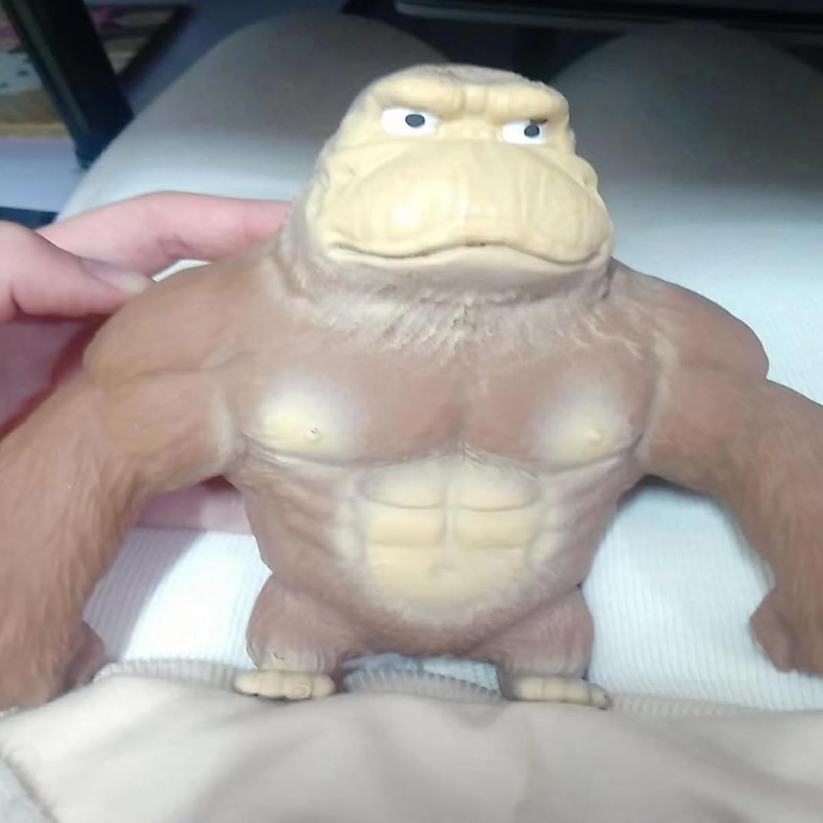 Brown Stretch Gorilla Sensory Stress Toy J1076