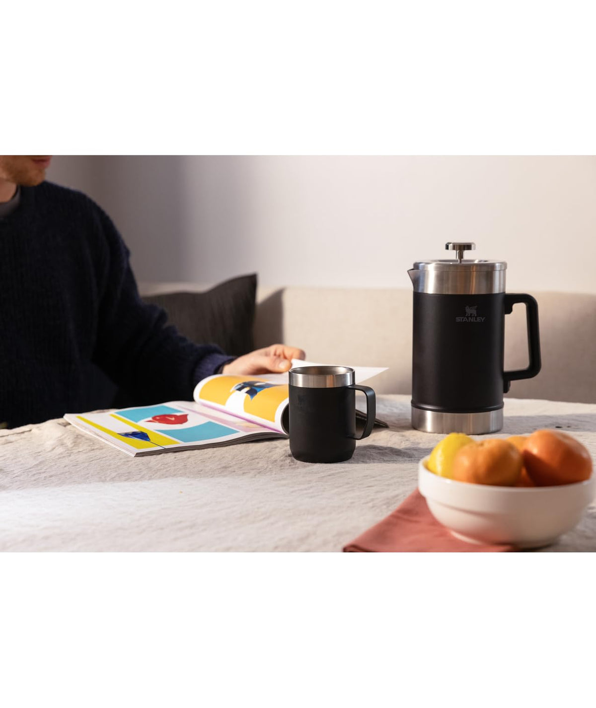 Black French Press D154
