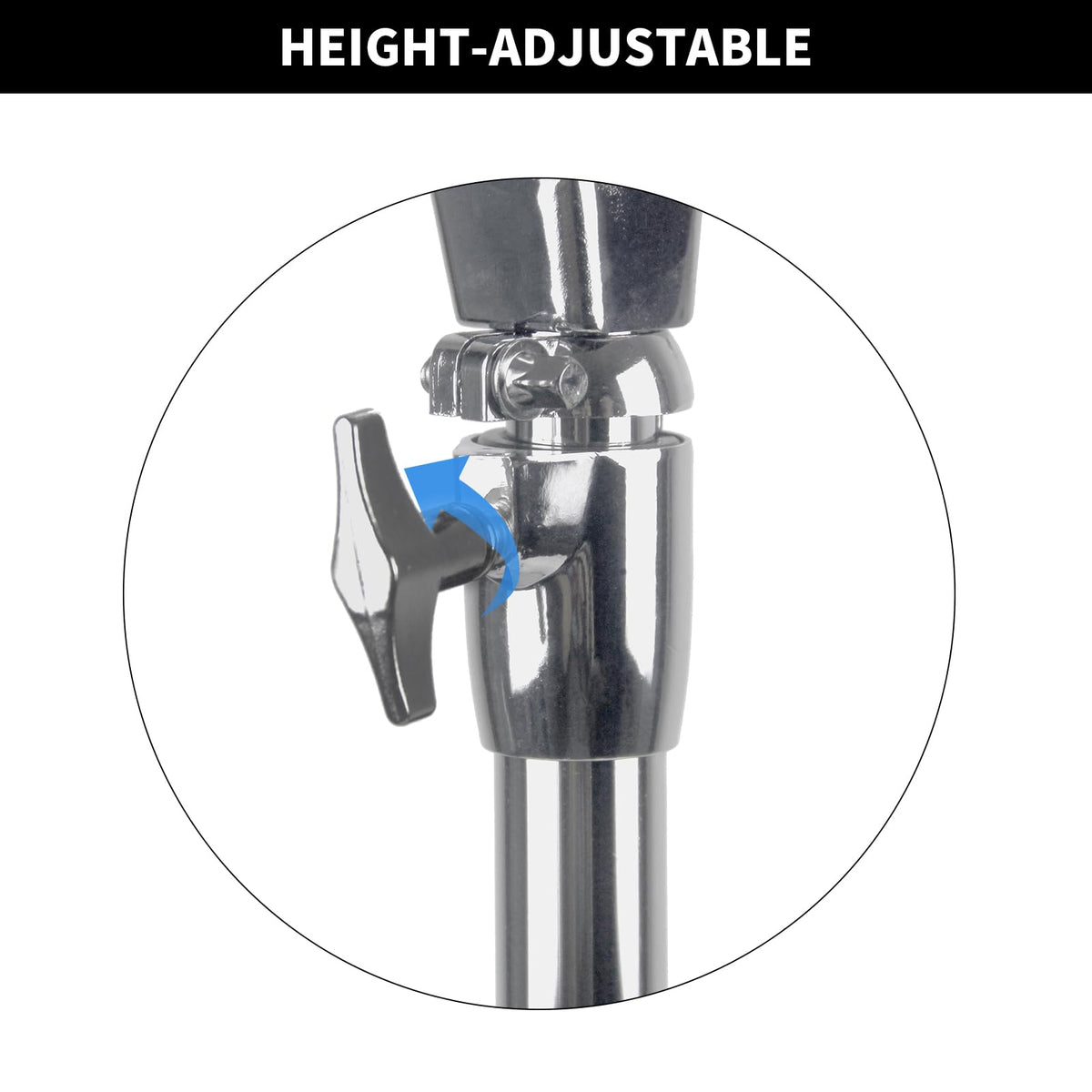 2 Pack Boom Cymbal Stand + Drum Sticks Holder + 2 Pair 5A Drum Sticks N67605