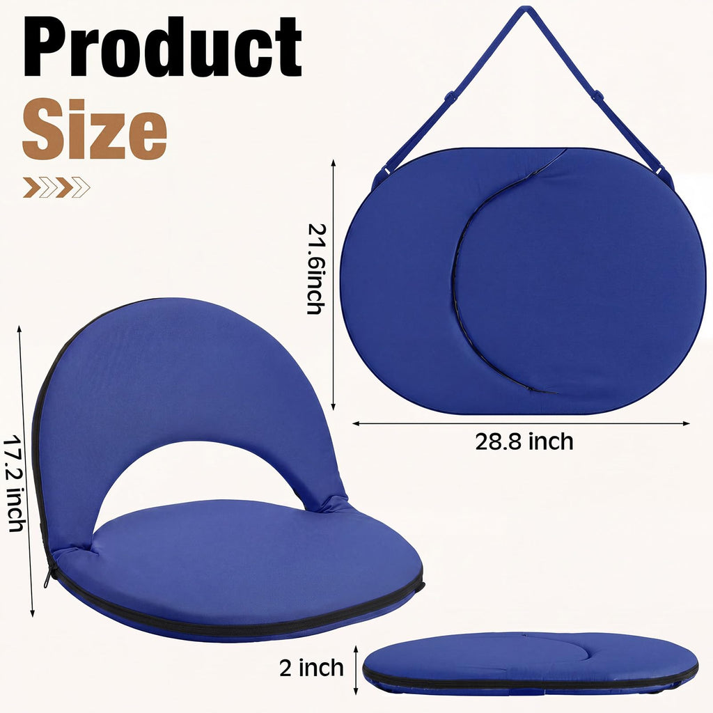 2 Pcs Reclining Bleacher Chair T90881