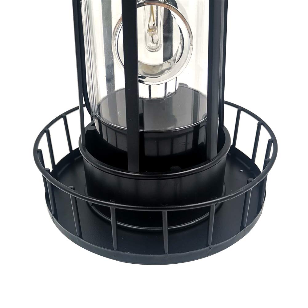Solar LED Rotating Lighthouse Light I38149