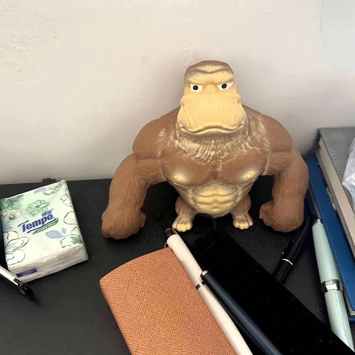 Brown Stretch Gorilla Sensory Stress Toy J1076