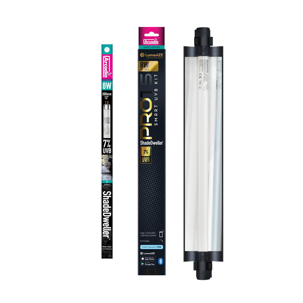13" 8 Watts 7% UVB Reptile Light Fixture Kit K985