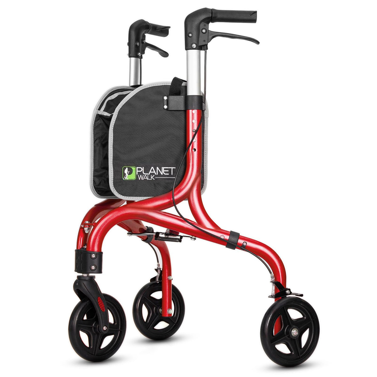 3 Wheel Foldable Aluminum Rollator Walker J5345