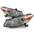 Chrome Housing Headlights Headlamps U893006
