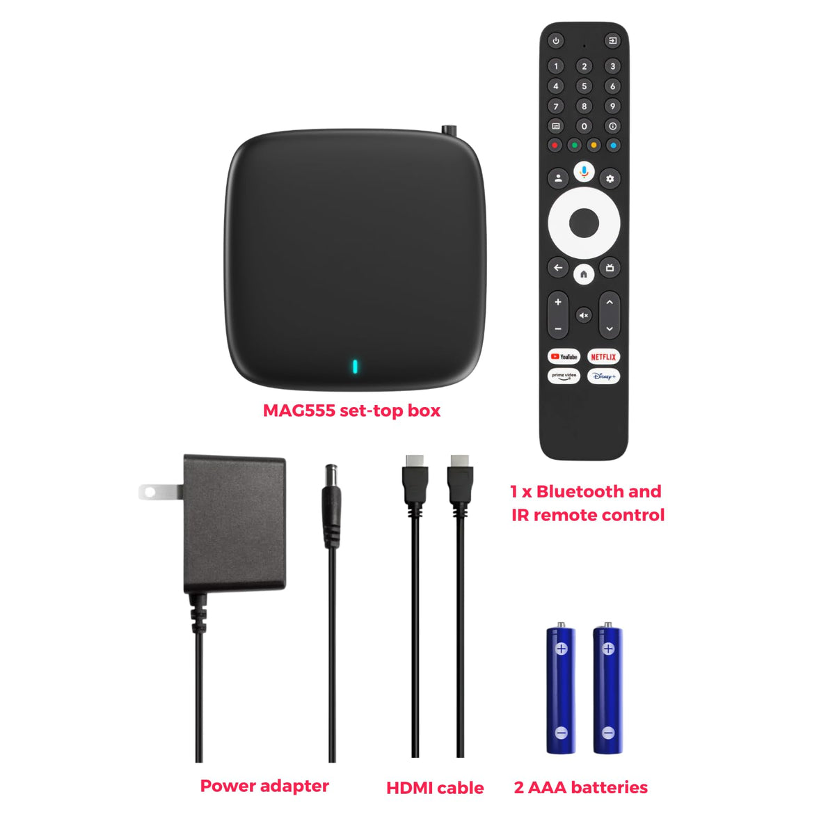 4K Streaming Media Player with Voice-Control Remote Q18235