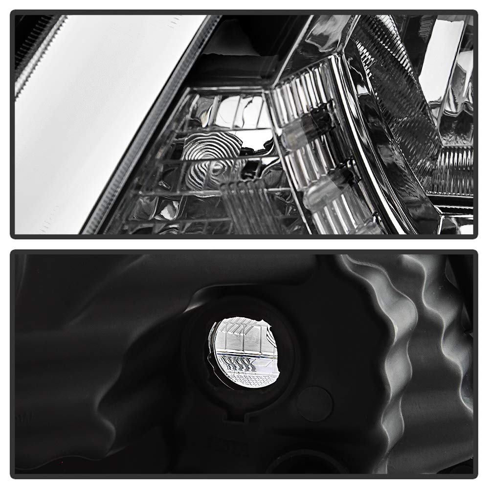 Chrome Housing Headlights Headlamps U893006
