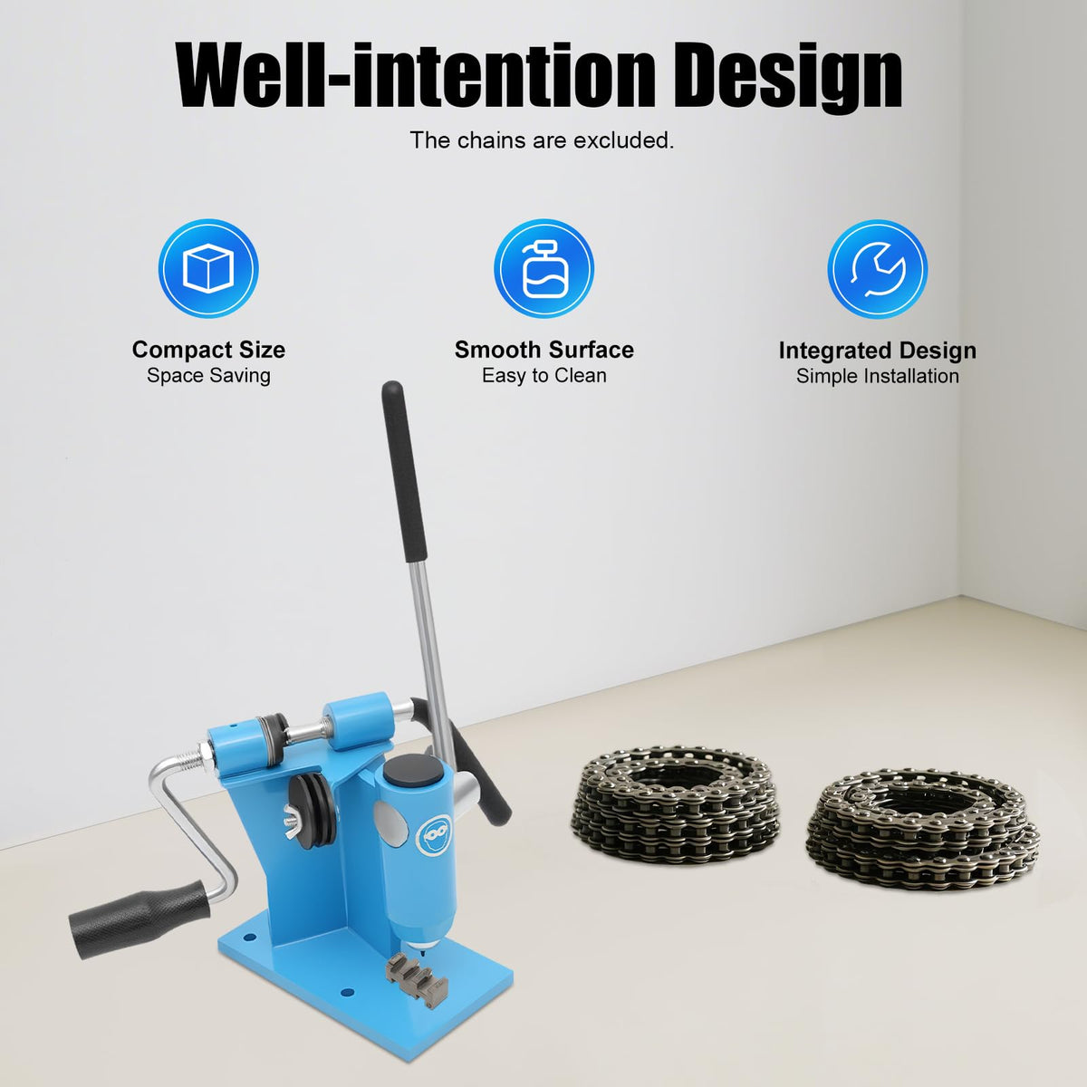 Heavy Duty 2 in 1 Chain Breaker & Riveter Tool with 3 Punches & 2 Connectors Y156