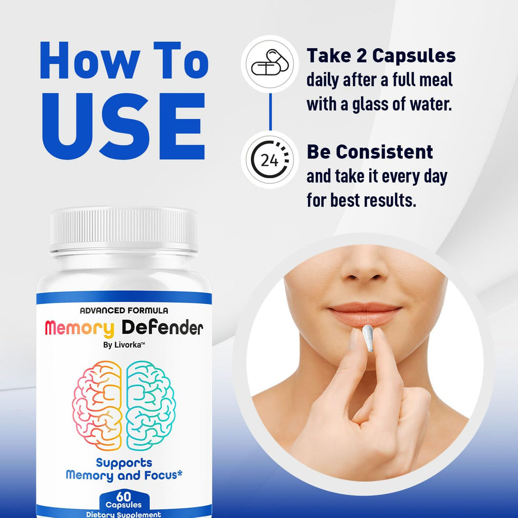 3 Pack Memory Capsules 180 Capsules H172