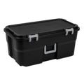 Black 22 Gal Lockable Storage Chest with Wheels V46616