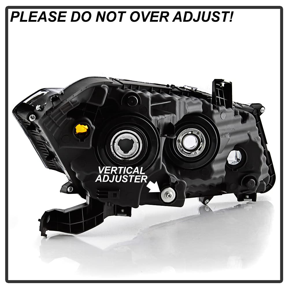 Chrome Housing Headlights Headlamps U893006