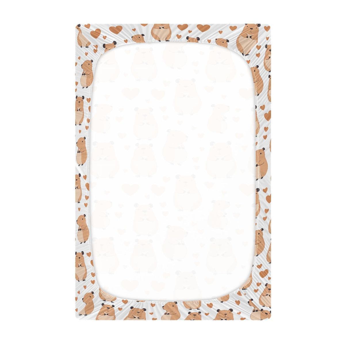 Soft Breathable Microfiber Crib Sheet T9785