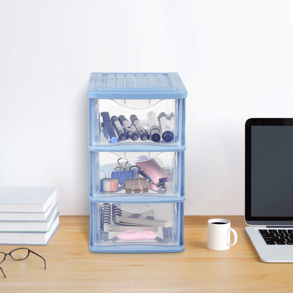 3-Drawer Plastic Storage Organizer L436618