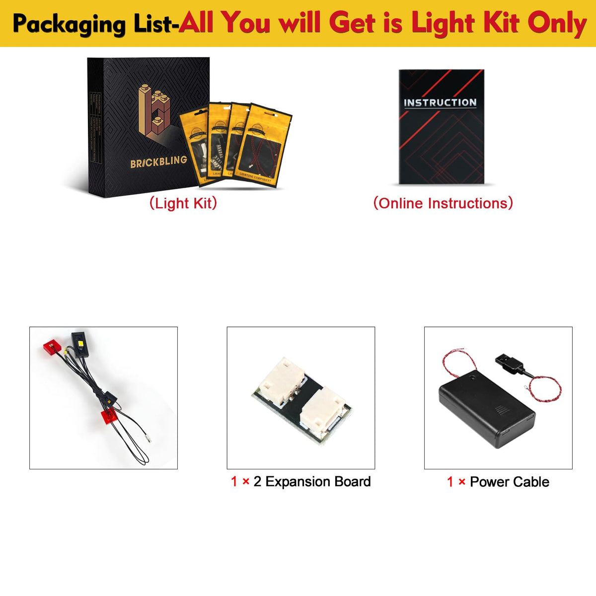 Light Compatible with Lego D275