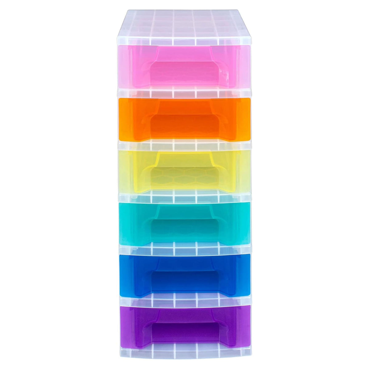 6 Drawer Plastic Rolling Storage Cart N4678