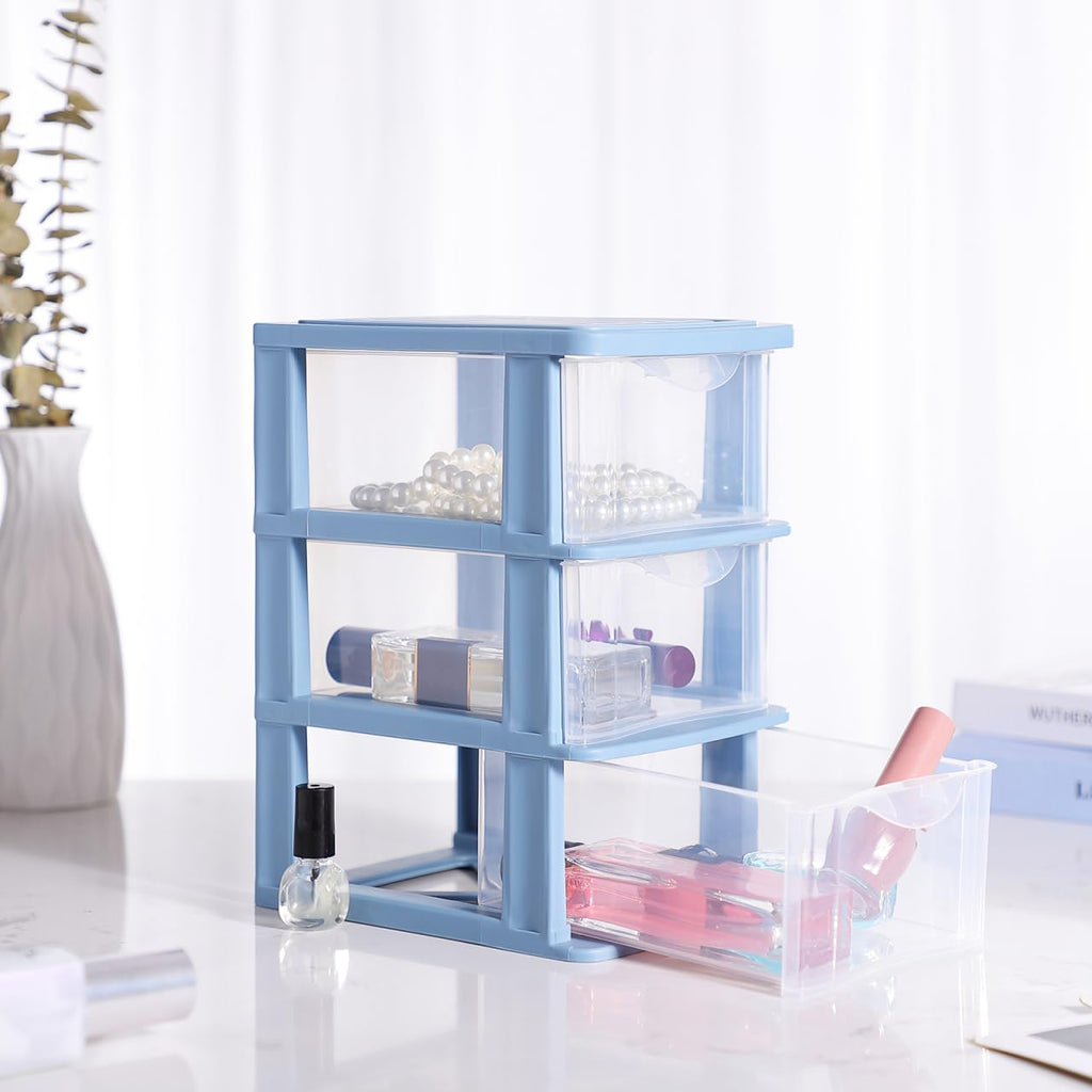 3-Drawer Plastic Storage Organizer L436618