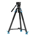 Carbon Fiber Video Tripod with Fluid Head K415301