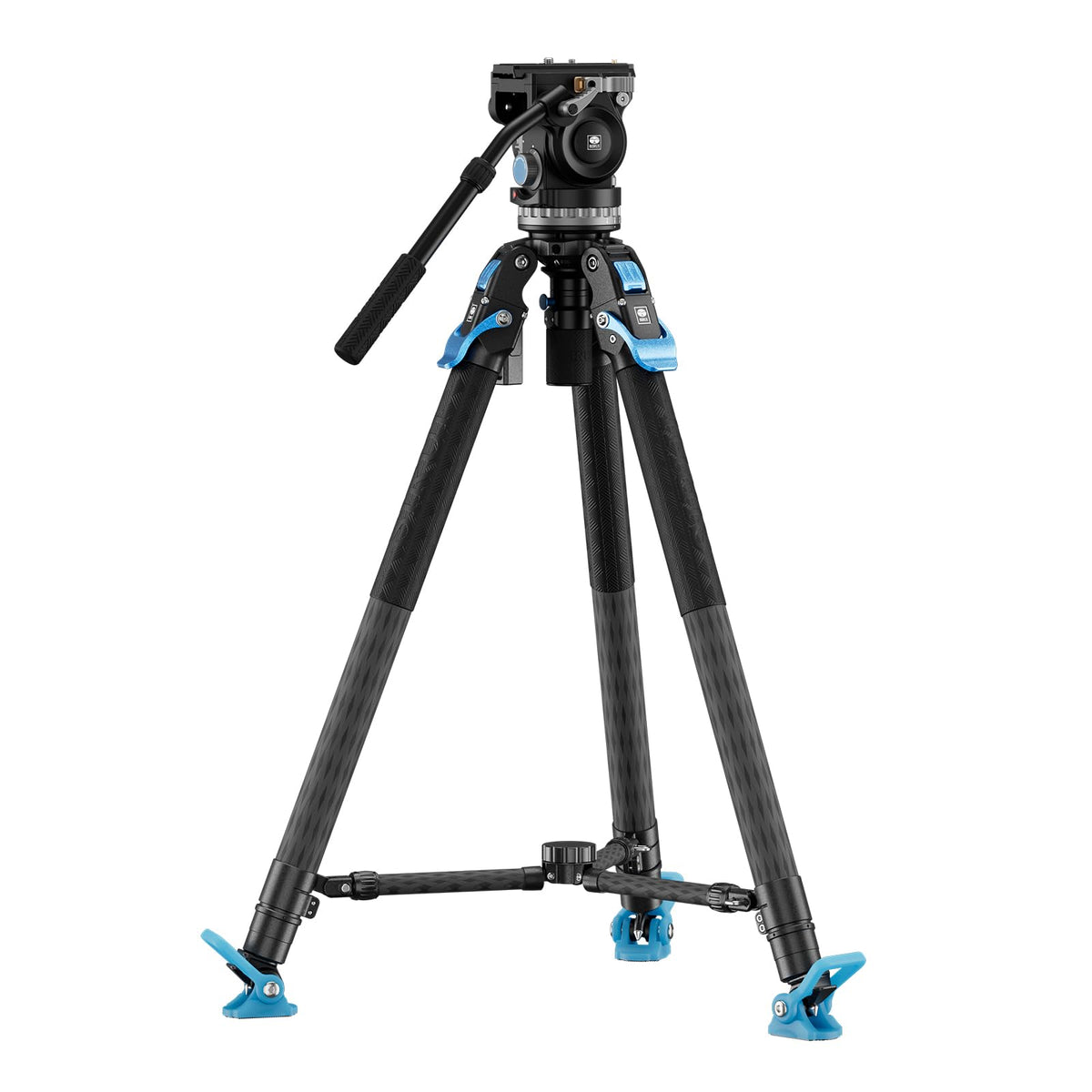 Carbon Fiber Video Tripod with Fluid Head K415301