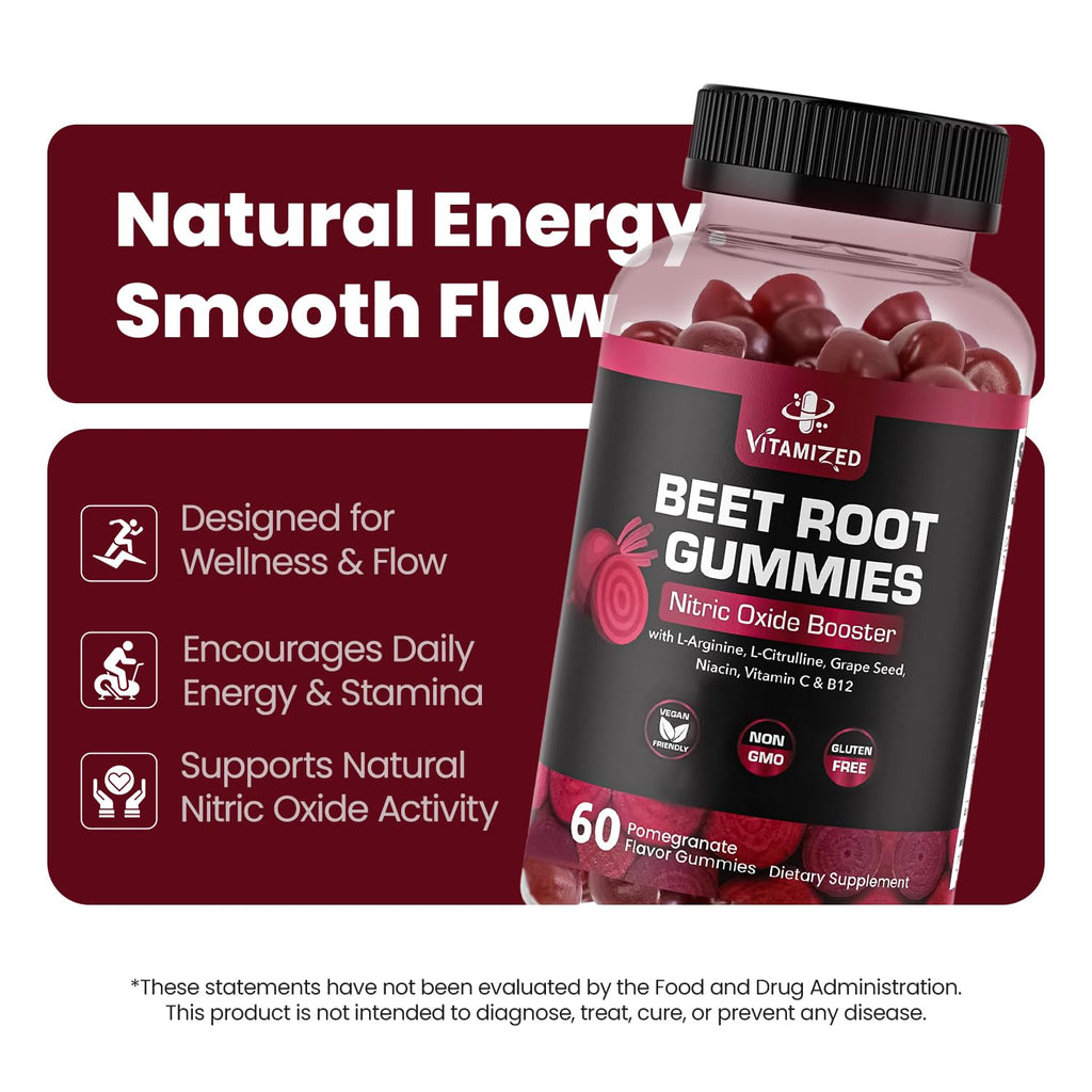 Beet Root Gummies with Grape Seed G413