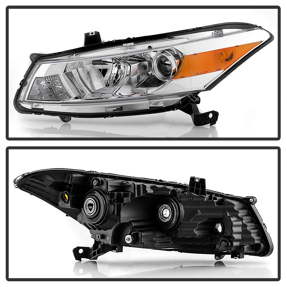 Chrome Housing Headlights Headlamps U893006