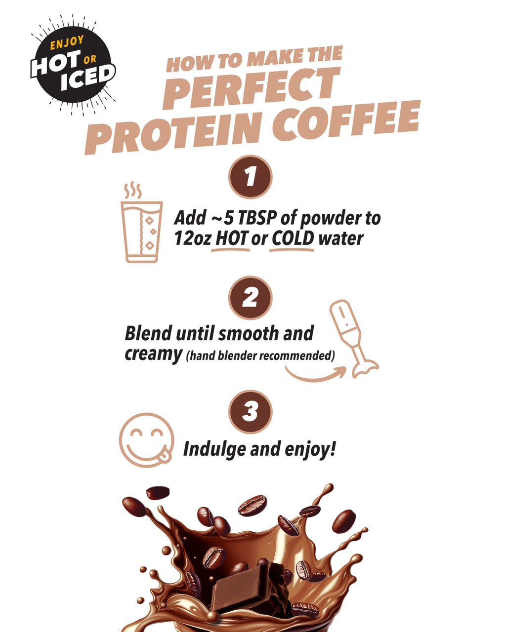 Instant Coffee Mocha 25g Protein 14oz M863